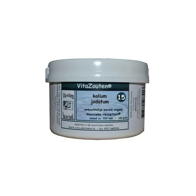 Vitazouten Kalium jodatum VitaZout Nr. 15