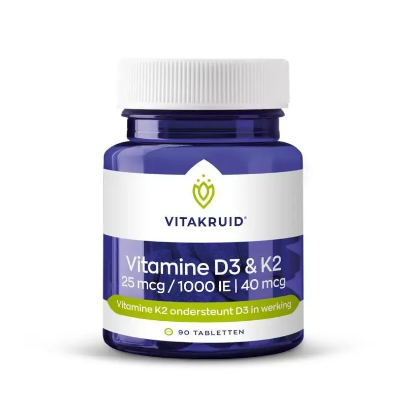 Vitakruid Vitamine D3 & K2 druppels