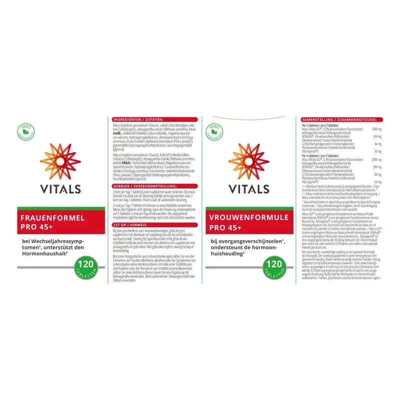 Vitals Vrouwenformule pro 45+