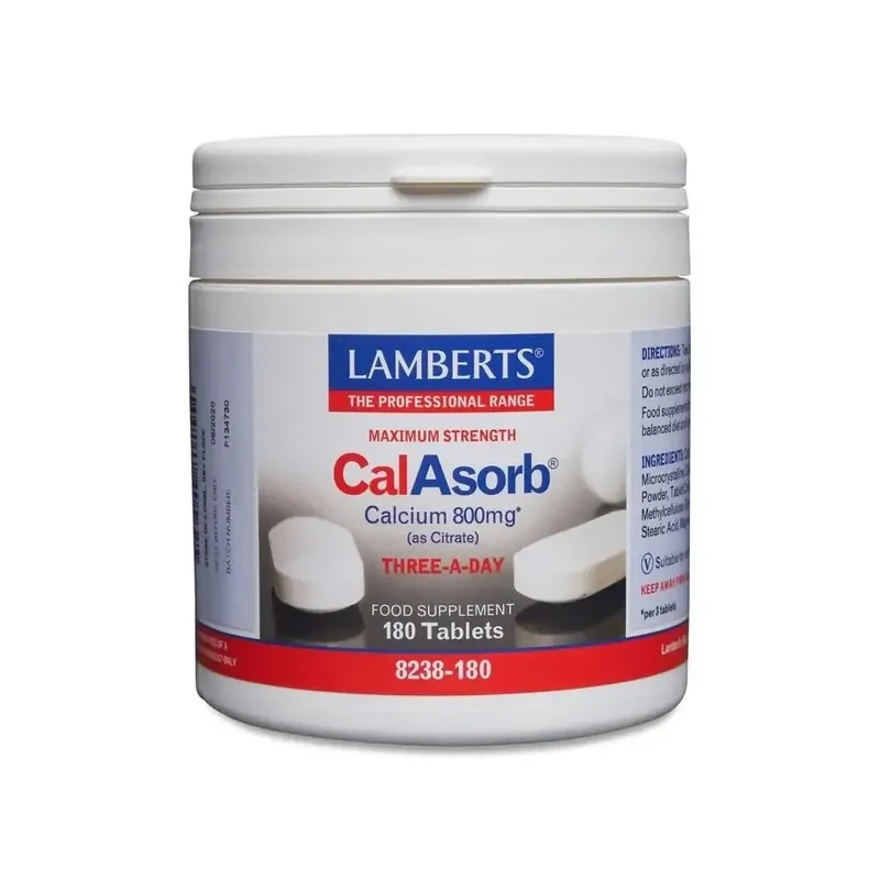 Lamberts Calasorb (calcium citraat) & Vitamine D3