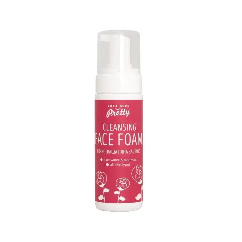 Zoya Goes Pretty Cleansing face foam rose & aloe vera