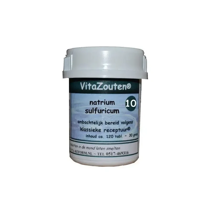 Vitazouten Natrium sulfuricum VitaZout Nr. 10