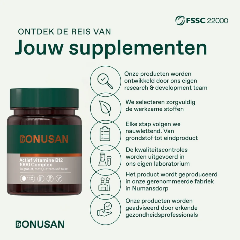 Bonusan Actief vitamine B12 1000 Complex