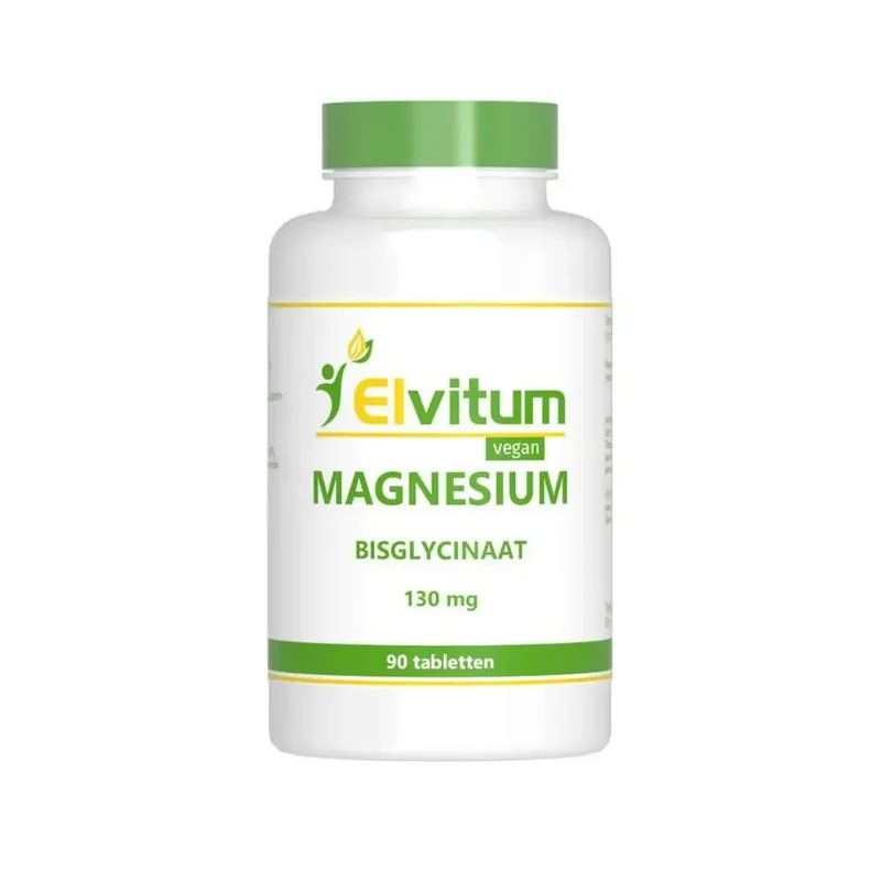 Elvitum Magnesium (bisglycinaat) 130 mg