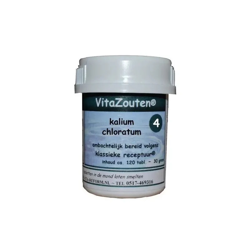 Vitazouten Kalium muriaticum/chloratum VitaZout Nr. 04