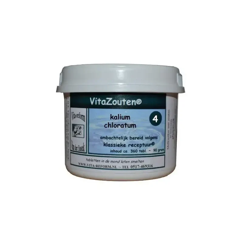 Vitazouten Kalium muriaticum/chloratum VitaZout Nr. 04