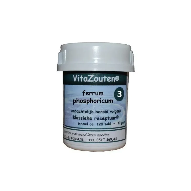 Vitazouten Ferrum phosphoricum VitaZout Nr. 03