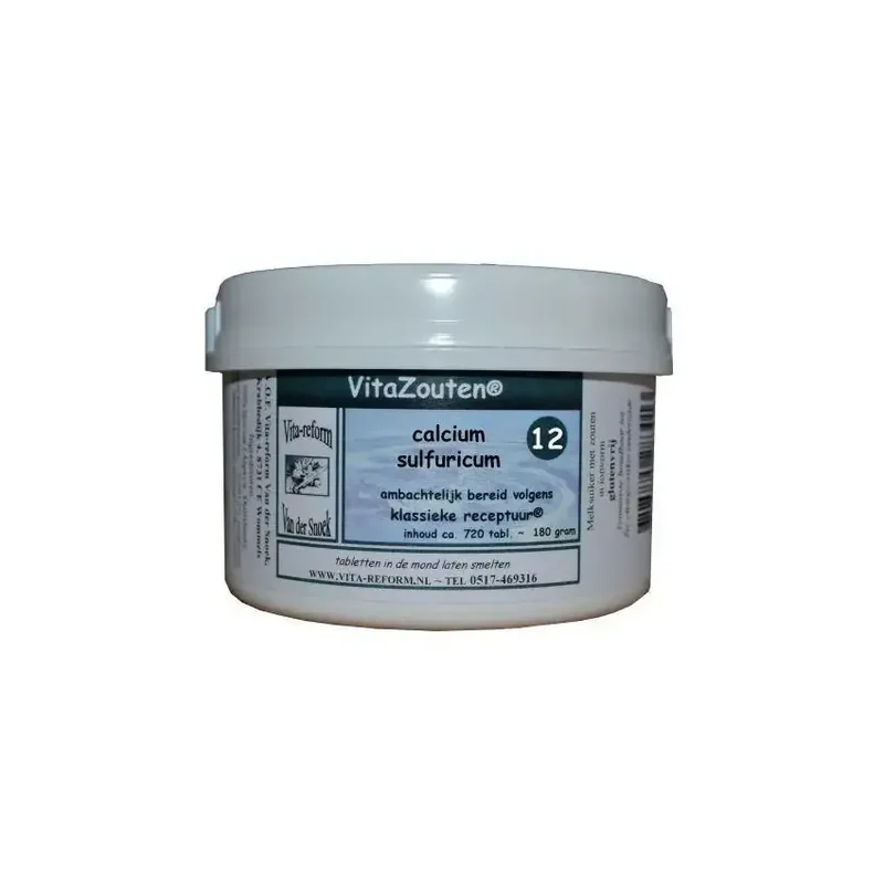 Vitazouten Calcium sulfuricum VitaZout Nr. 12