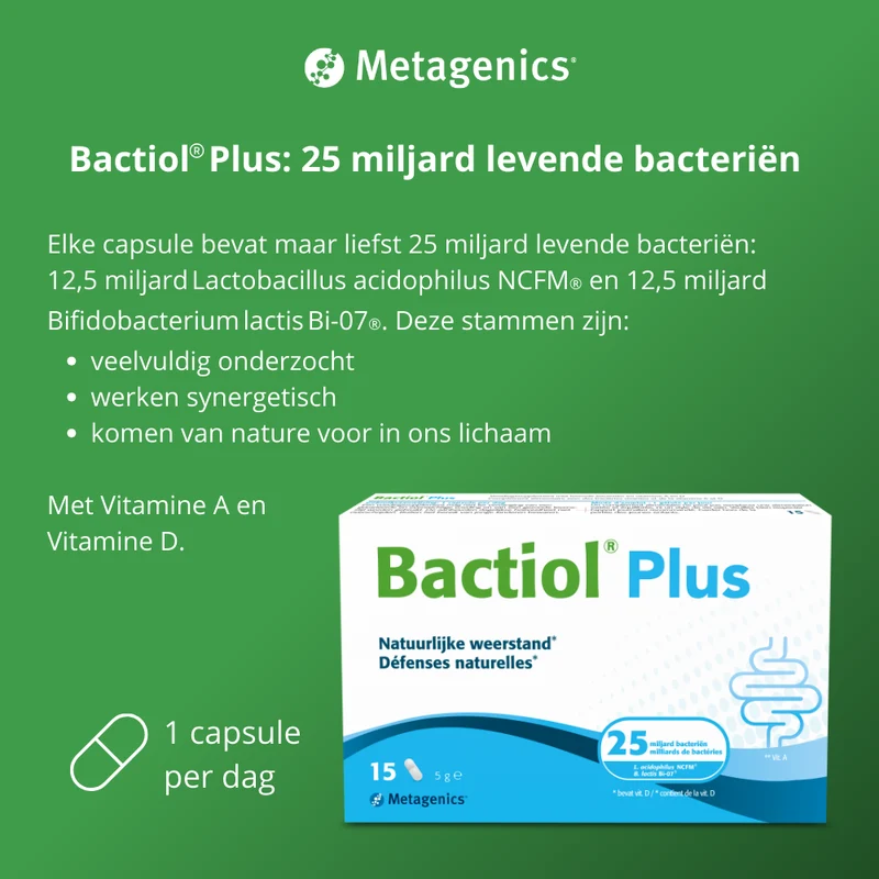Metagenics Bactiol plus NF