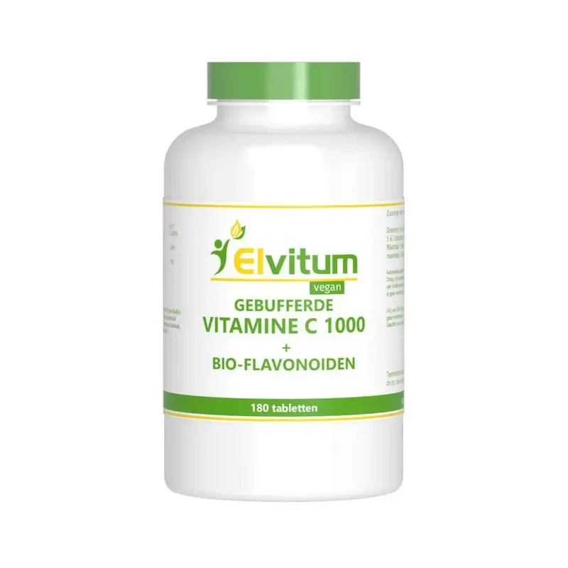 Elvitum Gebufferde vitamine C 1000 mg