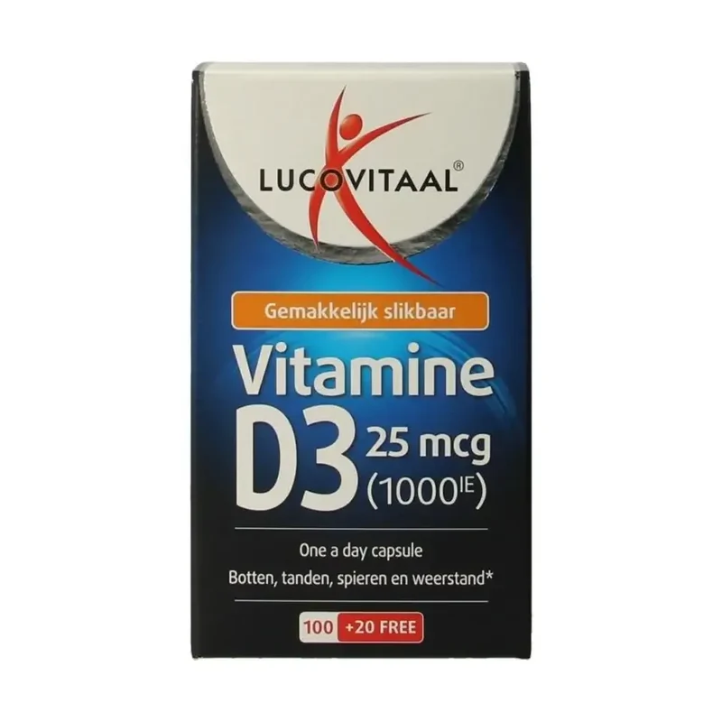 Lucovitaal Vitamine D3 25 mcg