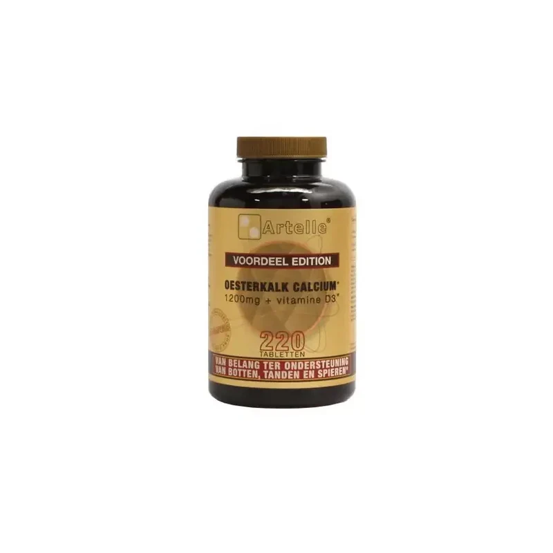 Artelle Oesterkalk 1200 mg, calcium + vitamine D3