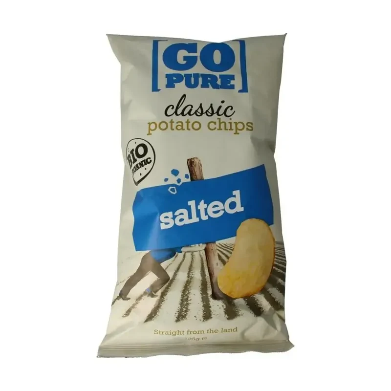 Go Pure Chips naturel gezouten