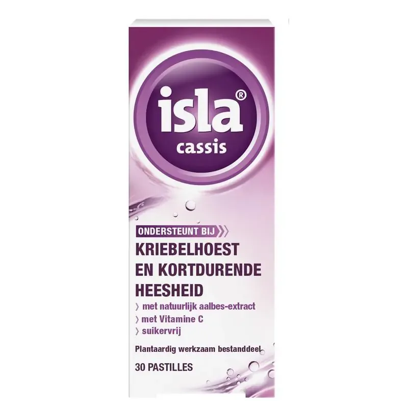 Isla Cassis keelpastille