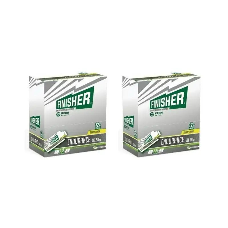 Finisher Endurance Gel, Pack De 2, 12 Sobres X 50 Gr