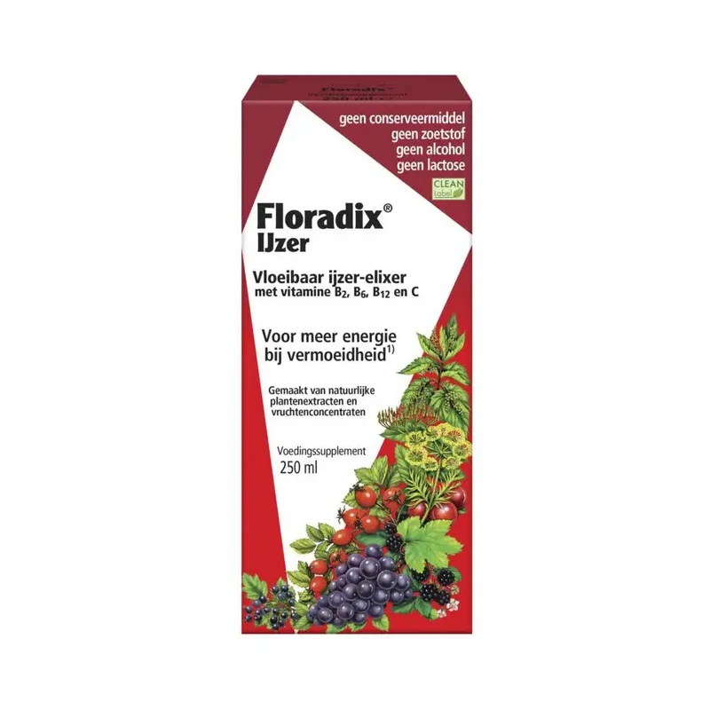 Floradix ijzer elixer