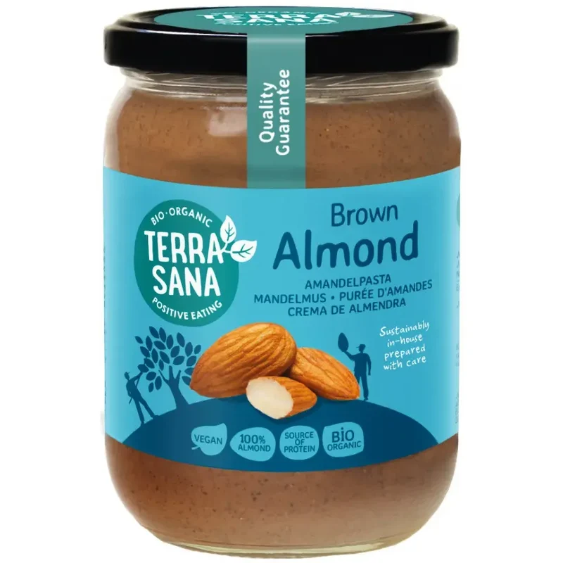Terrasana Amandelpasta bruin bio