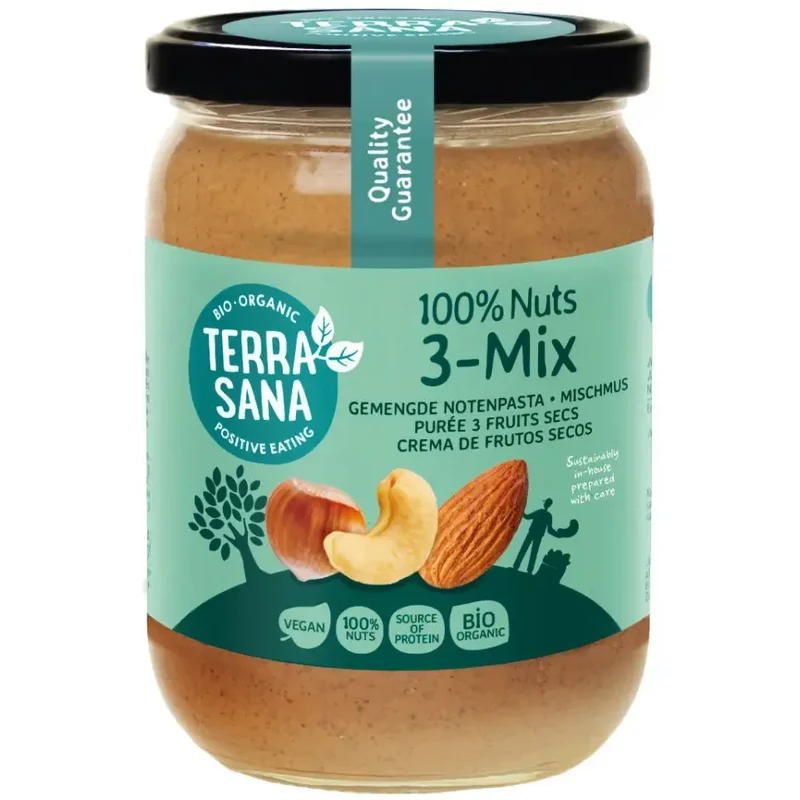 Terrasana 3-Mix notenpasta bio
