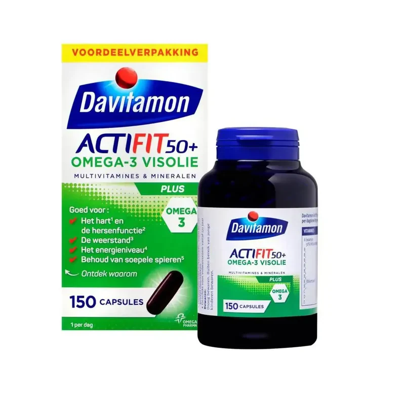 Davitamon Actifit 50+ omega 3