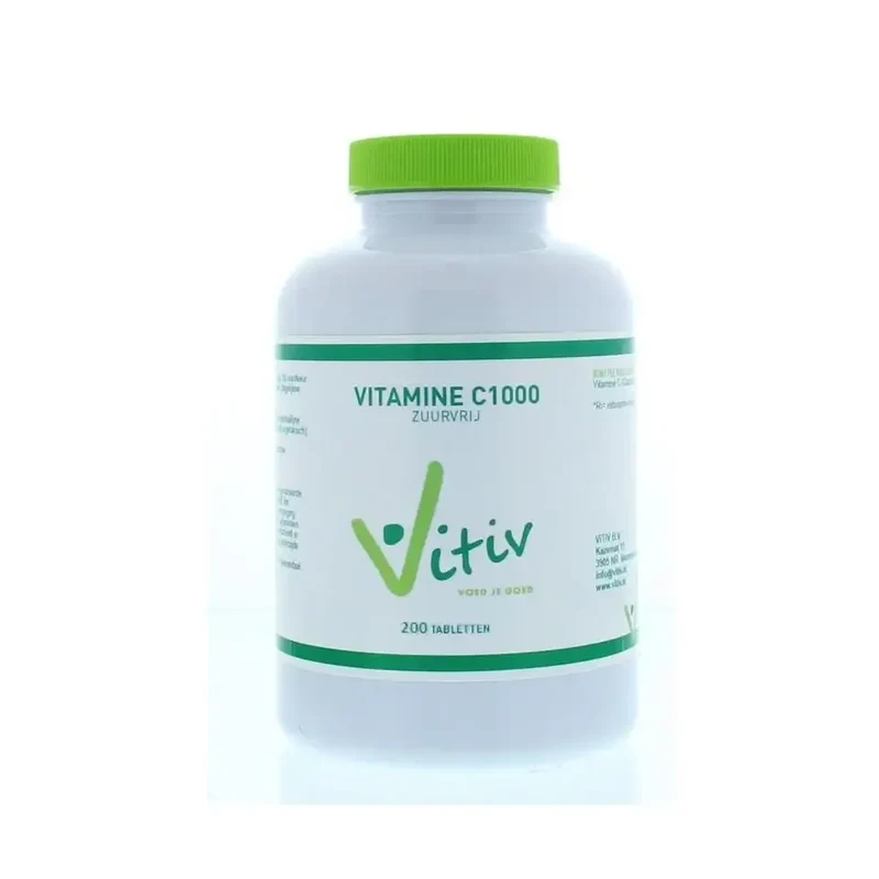 Vitiv Vitamine C1000 zuurvrij