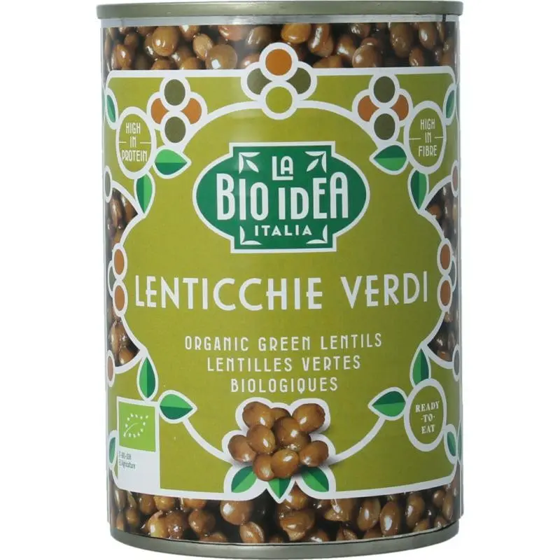 La Bio Idea Groene linzen bio 400 gram