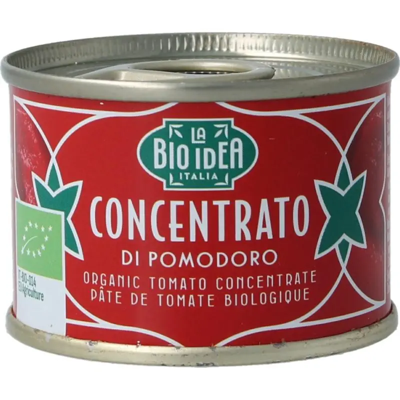 La Bio Idea Tomatenpuree geconcentreerd bio 70 gram
