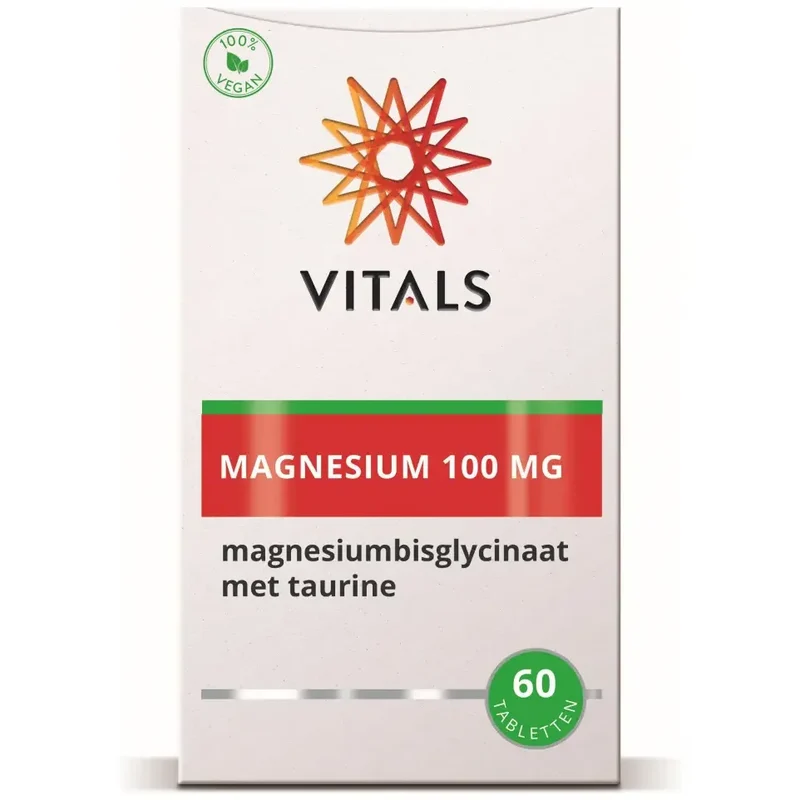 Vitals Magnesiumbisglycinaat 100 mg