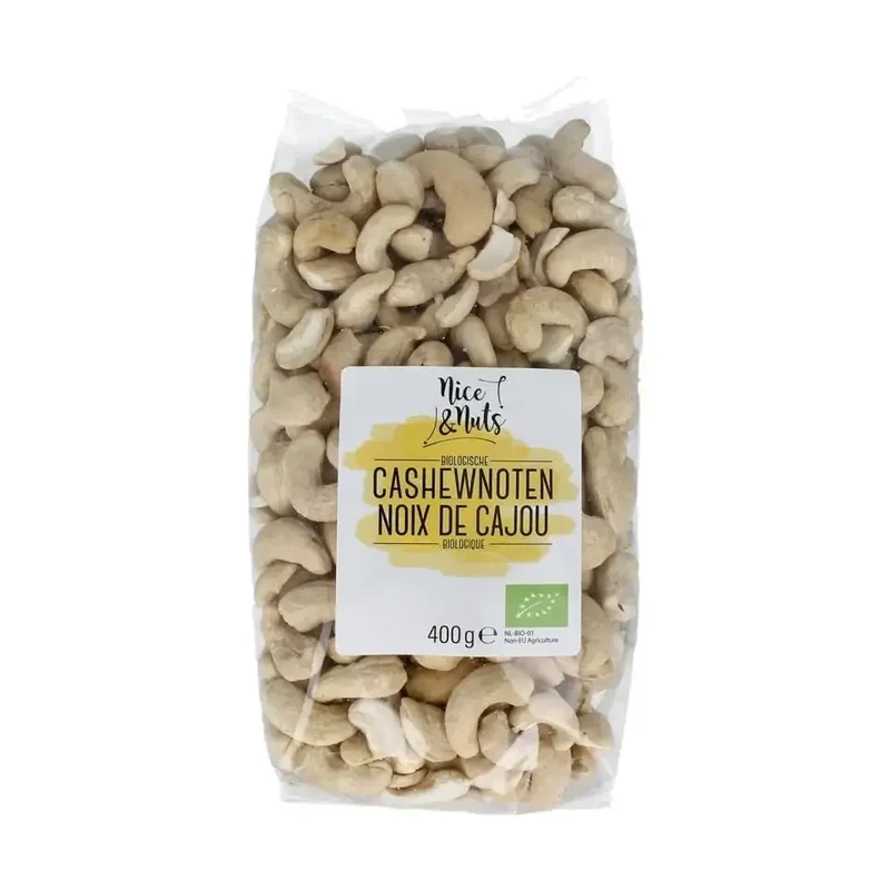 Nice & Nuts Cashewnoten biologisch 400 gram