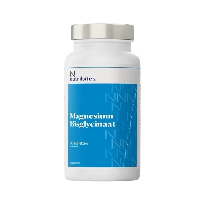 Nutribites Magnesium bisglycinaat 60 tabletten
