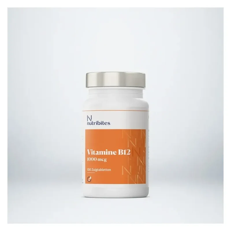 Nutribites Vitamine B12 1000 mcg 100 zuigtabletten