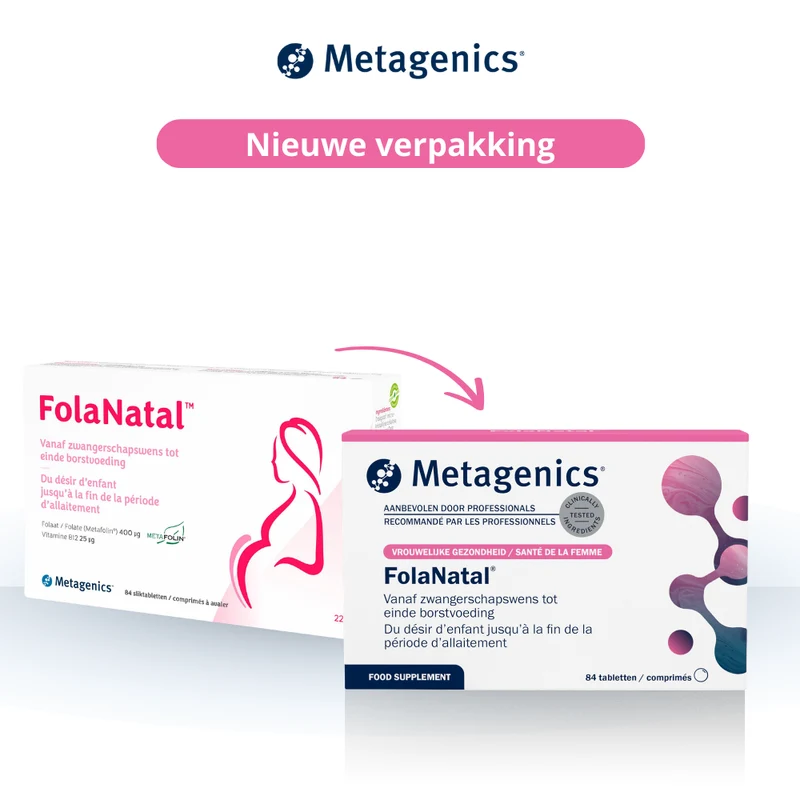 Metagenics Folanatal 84 tabletten