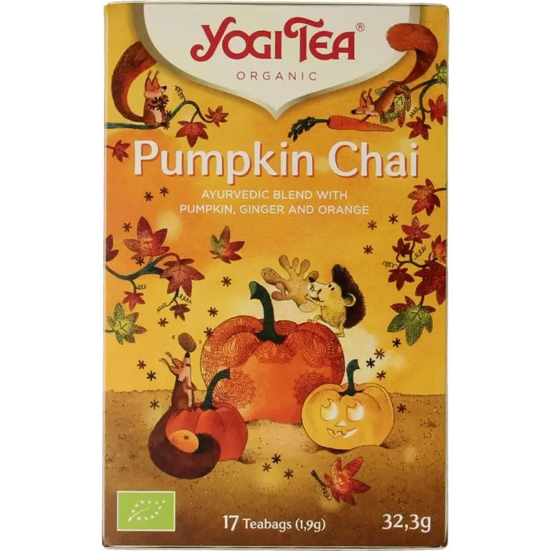Yogi Tea Pumpkin chai biologisch 17 zakjes