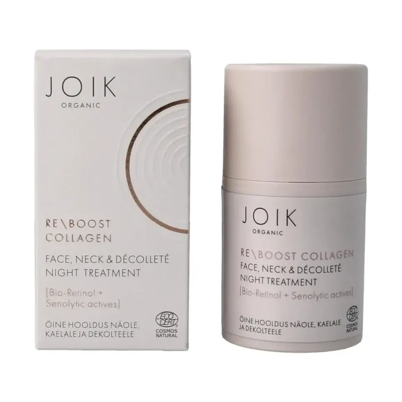 Joik Re-boost collagen face & neck night treatment 50 ml