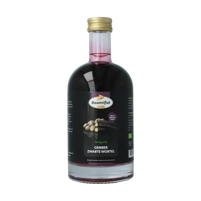 Bountiful Select Gember sap zwarte wortel biologisch 500 ml
