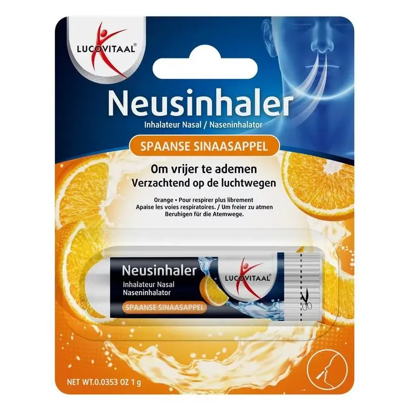 Lucovitaal Neusinhaler spaanse sinaasappel