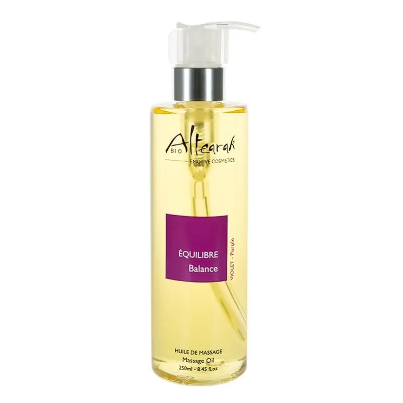 Altearah Masageolie balance violet biologisch 250 ml