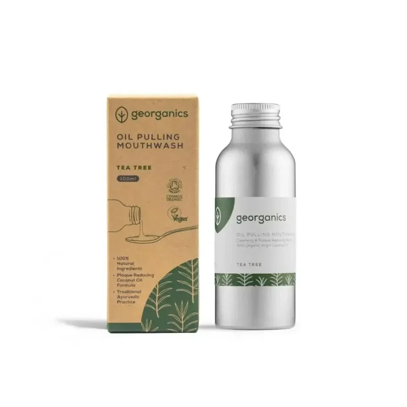 Georganics Oilpulling mouthwash tea tree 100 ml