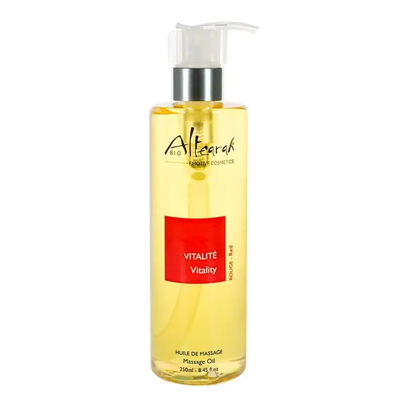 Altearah Massageolie vitality red biologisch 250 ml