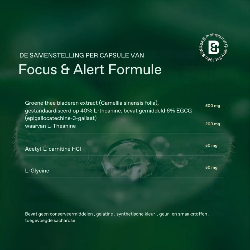 Bonusan Focus en Alert formule 40 capsules