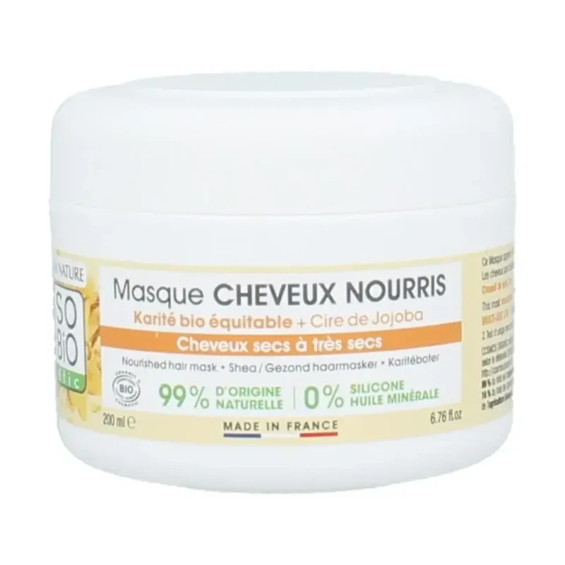 So Bio Etic Hairmask nourishing shea butter bio 200 ml