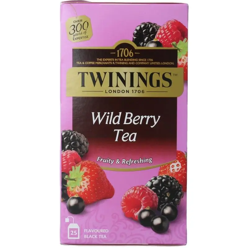 Twinings Wildberry tea 25 stuks