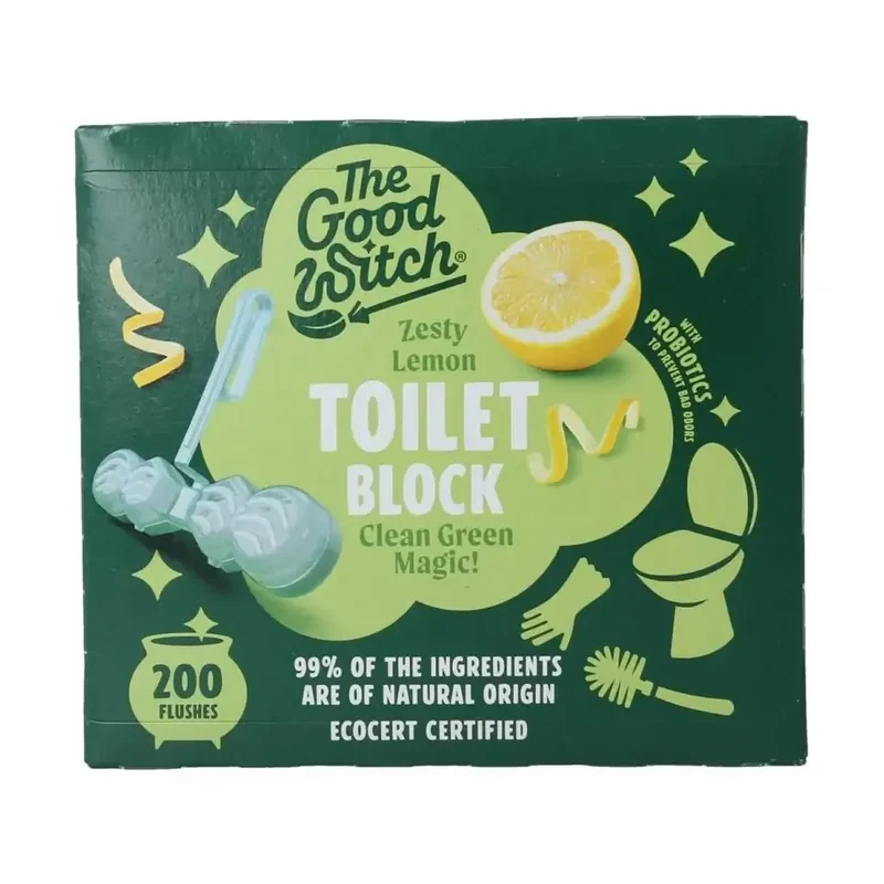 The Good Witch WC-blokje citroen gember