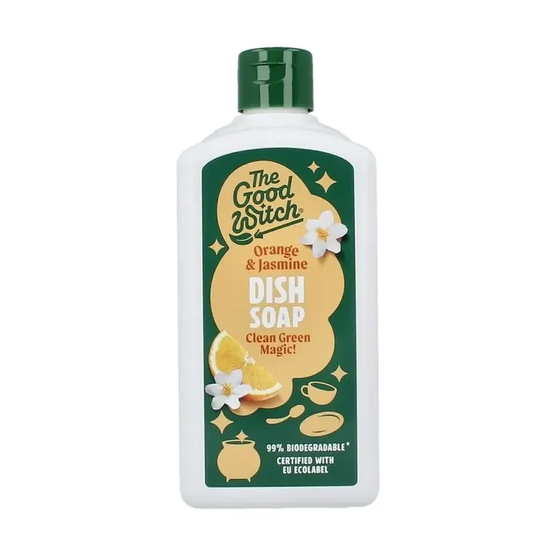 The Good Witch Afwasmiddel sinaasappel jasmijn 500 ml