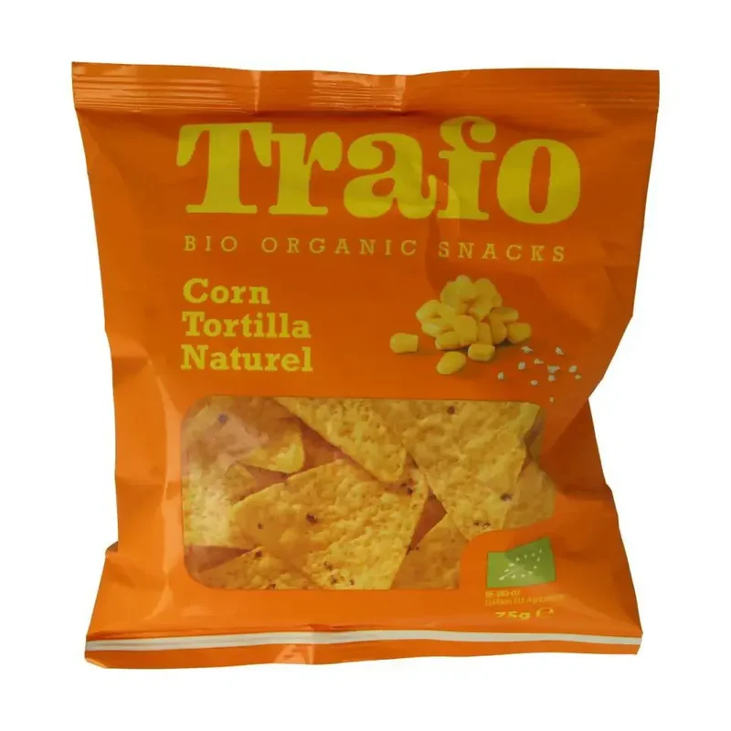 Trafo Tortilla chips naturel bio 75 gram