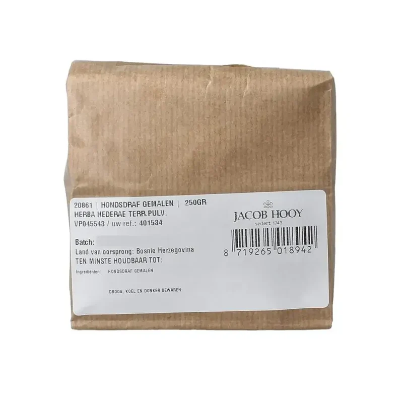 Jacob Hooy Hondsdrag gemalen 250 gram