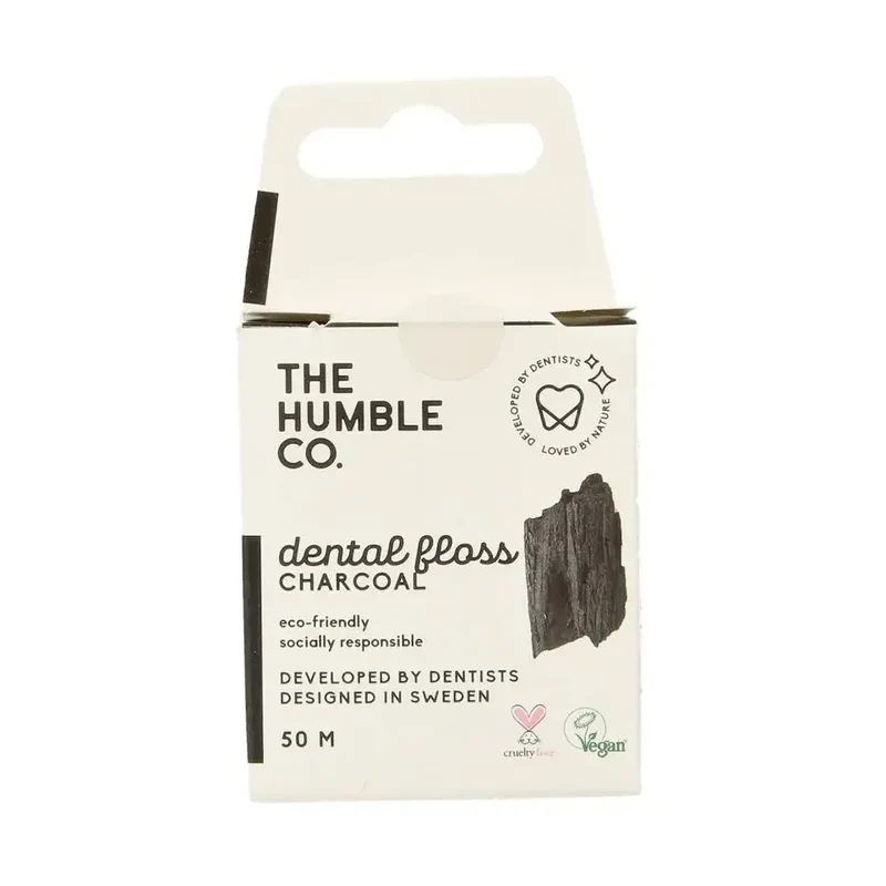 The Humble Co Dental floss charcoal