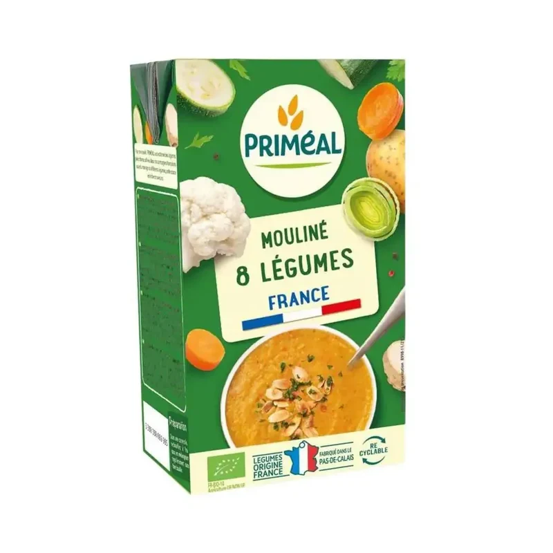 Primeal Groentesoep met 8 groentes 1 liter