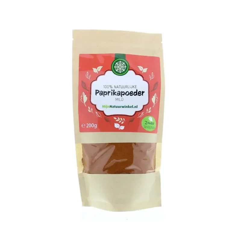 Mijnnatuurwinkel Paprika poeder 200 gram