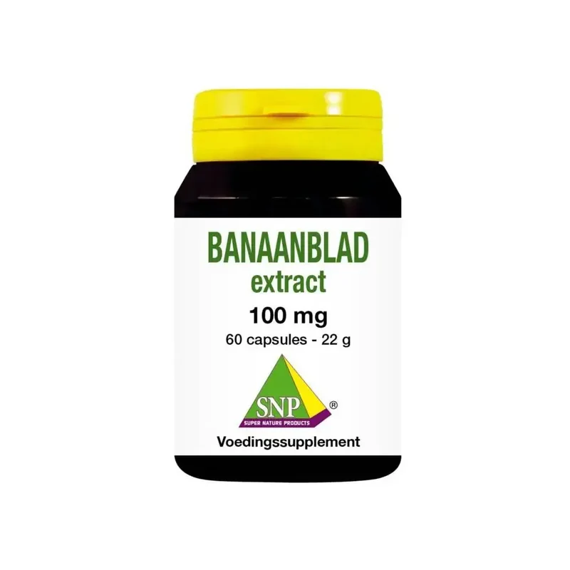 SNP Banaanblad extract 60 capsules
