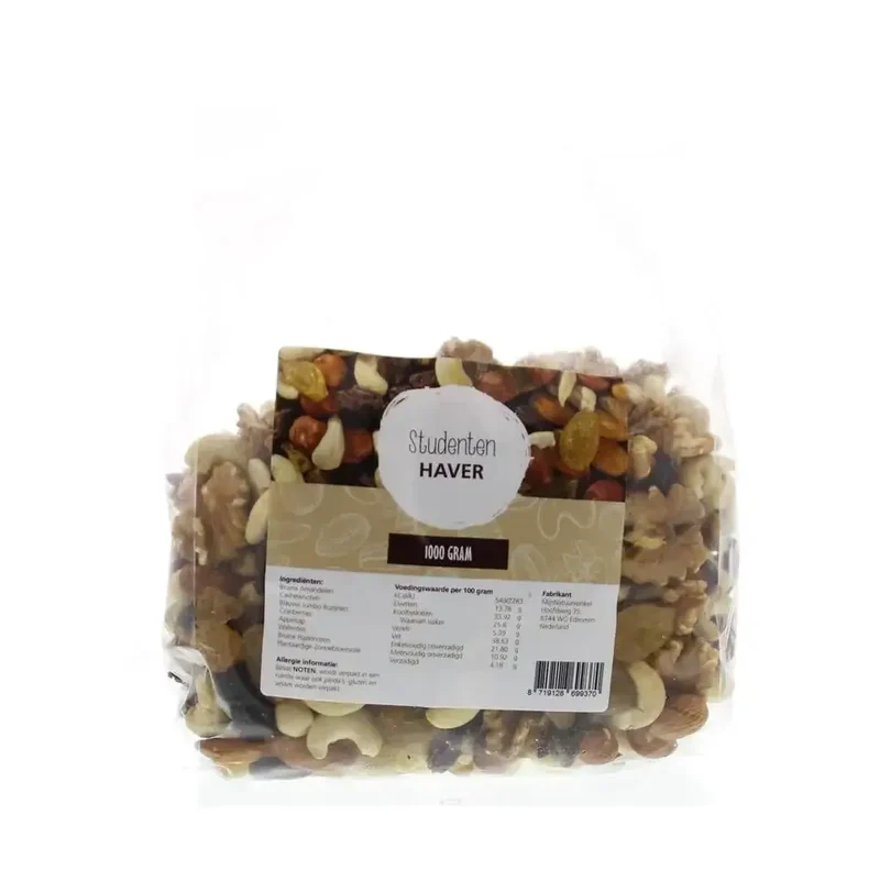 Mijnnatuurwinkel Studentenhaver 1 kg